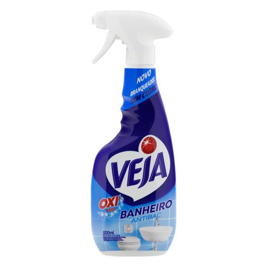 Branqueador Banheiro Veja Antibac Frasco 500ml Borrifador - Imagem em destaque