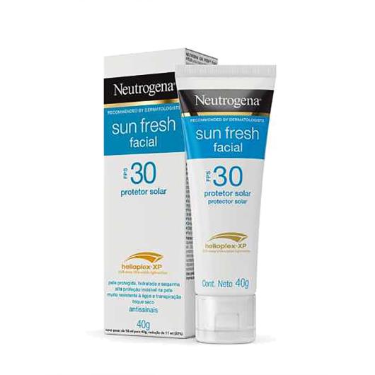 PROTETOR SOLAR FACIAL NEUTROGENA SUN FRESH FPS30 40g - Imagem em destaque