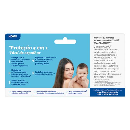 Creme Preventivo de Assaduras Transparente Hipoglós Caixa 30g - Imagem em destaque