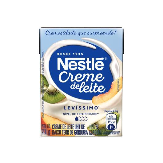 Creme de Leite NESTLÉ Levíssimo UHT 200g - Imagem em destaque