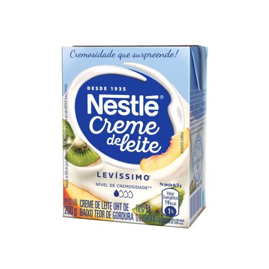 Creme de Leite NESTLÉ Levíssimo UHT 200g - Imagem em destaque