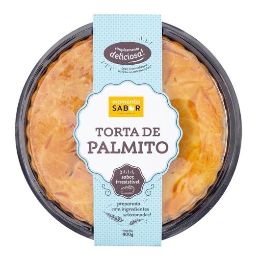 Torta de Palmito Congelada Momento Sabor 400g - Imagem em destaque