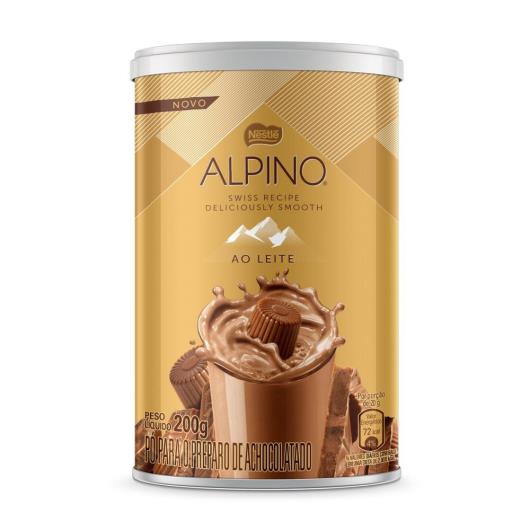 Achocolatado em Pó Alpino Nestlé Lata 200g - Imagem em destaque
