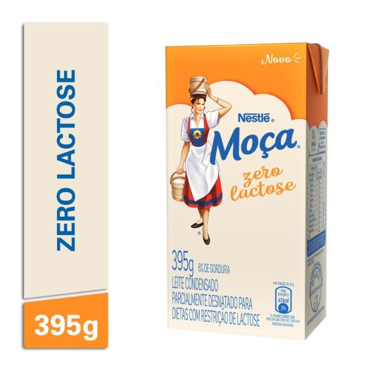 Leite Condensado MOÇA Zero Lactose Caixinha 395g - Imagem em destaque