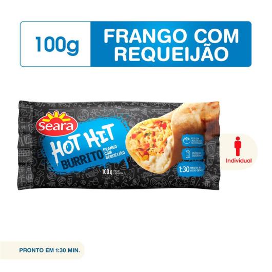 Burrito Hot Hit de Frango com Requeijão Seara 100g - Imagem em destaque