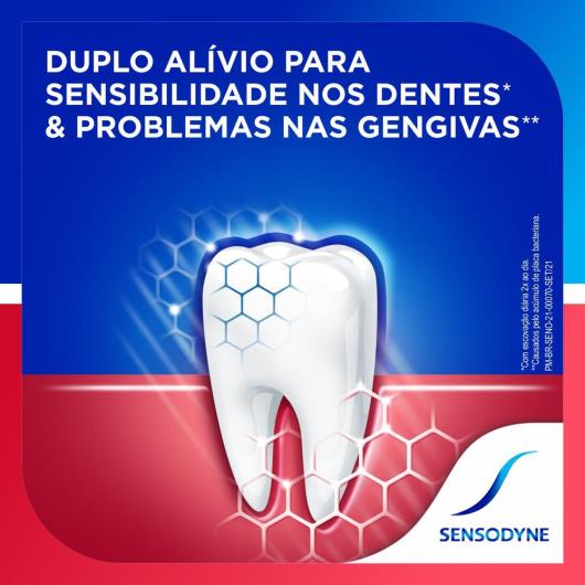 Creme Dental Whitening Sensodyne Sensibilidade & Gengivas Caixa 100g - Imagem em destaque