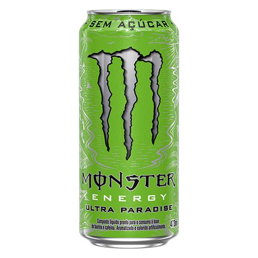 Energético Zero Açúcar Monster Ultra Paradise Lata 473ml - Imagem em destaque