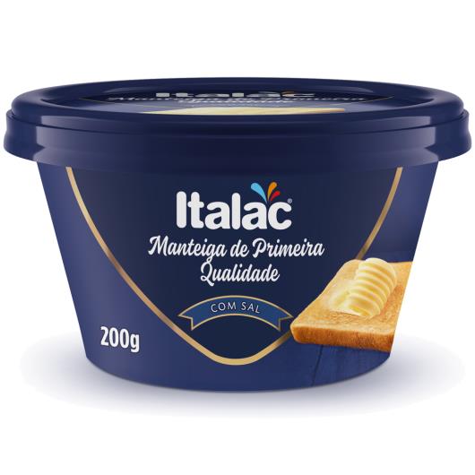 Manteiga Italac de primeira qualidade 200g - Imagem em destaque