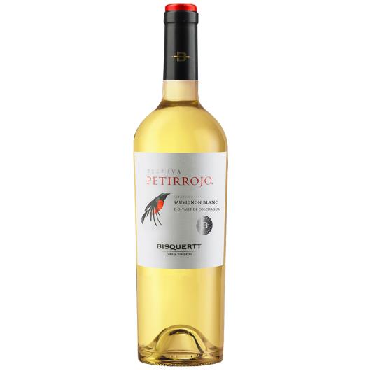 Vinho chileno Petirrojo bisquertt reserva sauvignon blanc 750ml - Imagem em destaque