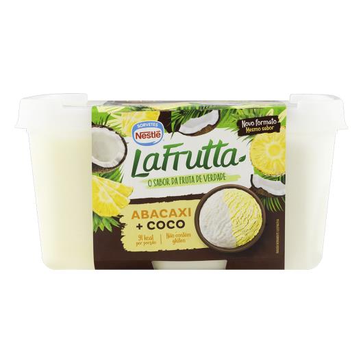 Sorbet cabacaxi com coco La Frutta 1 Litro - Imagem em destaque
