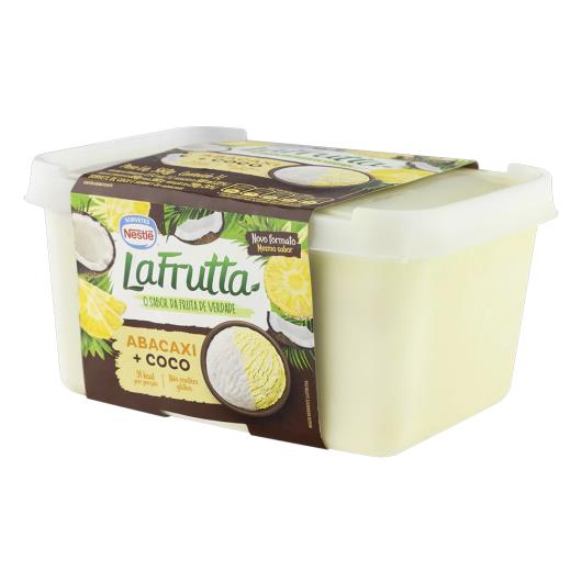 Sorbet cabacaxi com coco La Frutta 1 Litro - Imagem em destaque