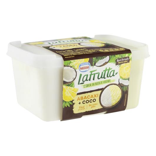 Sorbet cabacaxi com coco La Frutta 1 Litro - Imagem em destaque