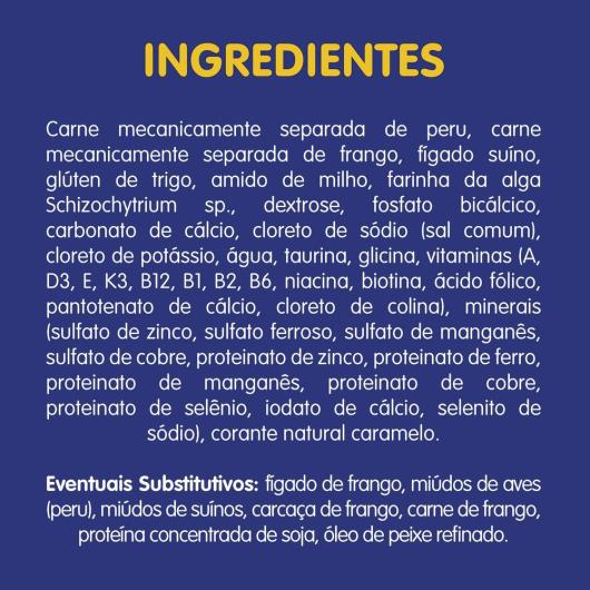 NESTLÉ PURINA FELIX FANTASTIC TIRITAS Ração Úmida para Gatos Adultos Peru 85g - Imagem em destaque
