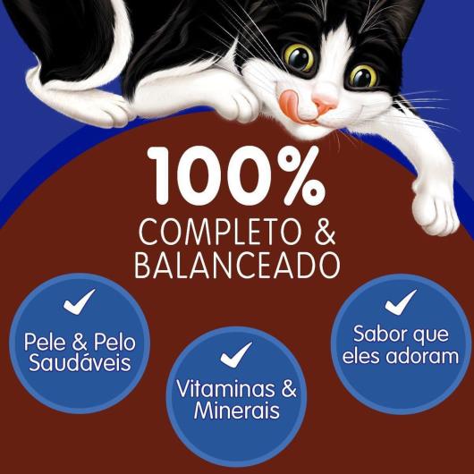 NESTLÉ PURINA FELIX FANTASTIC TIRITAS Ração Úmida para Gatos Adultos Peru 85g - Imagem em destaque