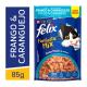 Ração Úmida FELIX Fantastic Tiritas Frango e Caranguejo 85g - Imagem 7891000311790-(1).jpg em miniatúra