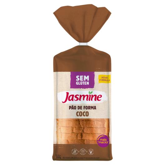 Pão de Forma Coco sem Glúten Jasmine 350g - Imagem em destaque