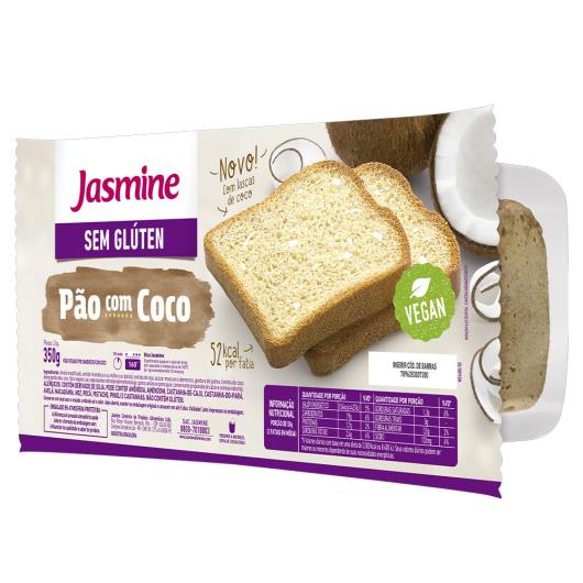 Pão Coco sem Glúten Jasmine Pacote 350g - Imagem em destaque
