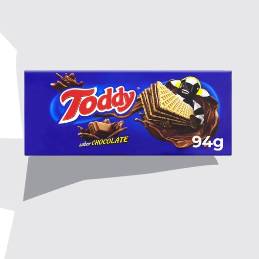 Biscoito Wafer Chocolate Toddy Pacote 94g - Imagem em destaque