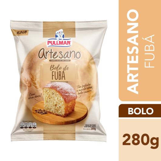 Bolo Pullman artesano Fubá 280g - Imagem em destaque