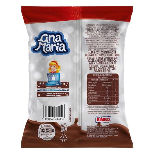 Bolo Ana Maria triplo choco Edição Natal 70g - Imagem em destaque