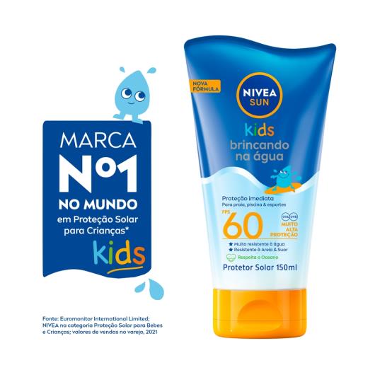 Protetor Solar Nivea sun kids FPS60 150ml - Imagem em destaque