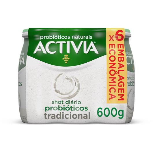 Activia Shot Probióticos Tradicional 6x100g 6 unidades - Imagem em destaque