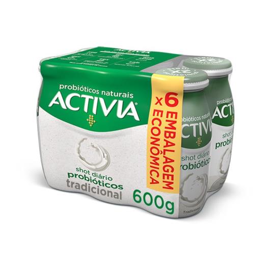 Activia Shot Probióticos Tradicional 6x100g 6 unidades - Imagem em destaque
