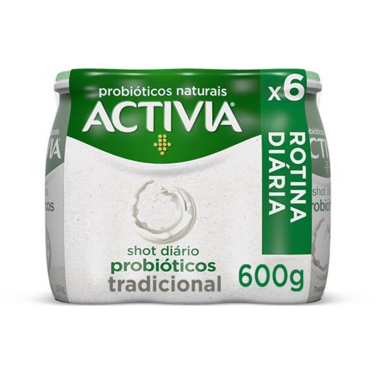 Activia Shot Probióticos Tradicional 6x100g 6 unidades - Imagem em destaque