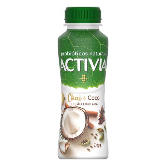 Leite fermentado Activia chai e coco 220g - Imagem em destaque
