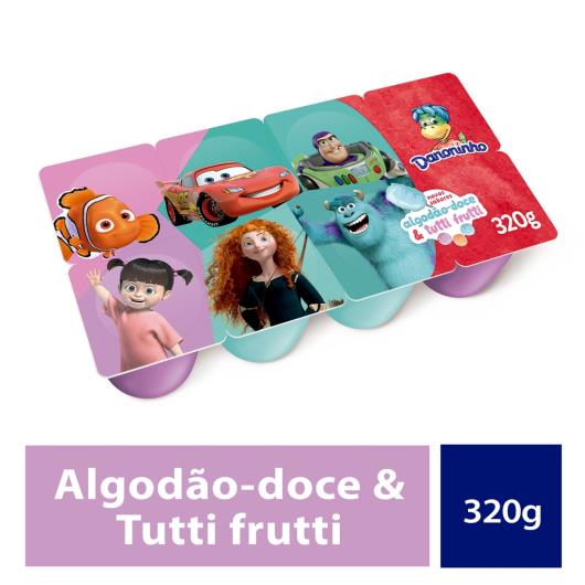 Danoninho Petit Suisse Tutti Frutti e Algodão-Doce Temas Sortidos 320g - Imagem em destaque