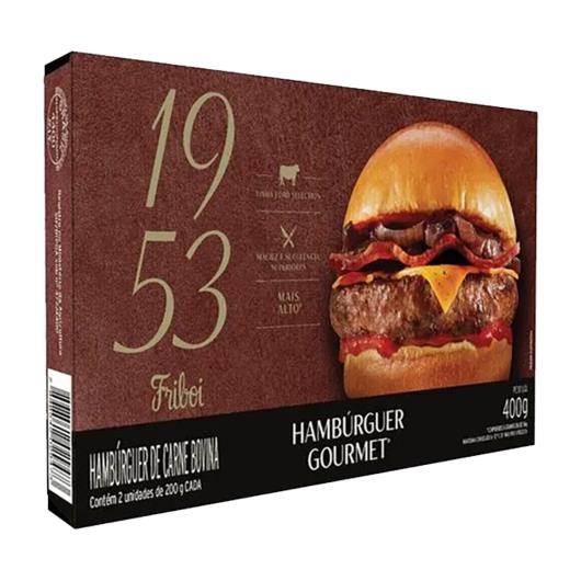 Hamburguer bovino Friboi 1953 gourmet Congelado 400g - Imagem em destaque