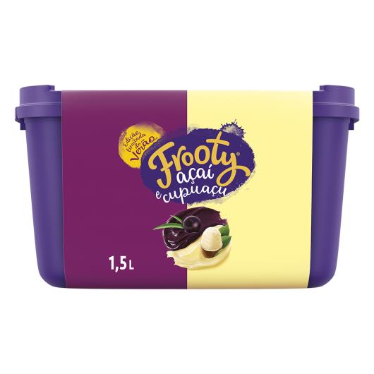 Sorbet Açaí e Cupuaçu Frooty Pote 1,5L - Imagem em destaque