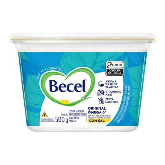 Margarina Original com Sal Becel Pote 500g - Imagem em destaque