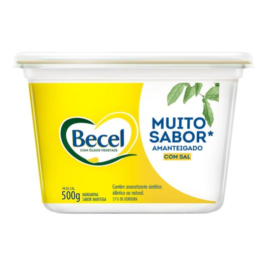 Margarina Manteiga com Sal Becel Pote 500g - Imagem em destaque