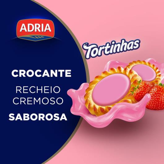 Biscoito tortinha Adria morango 140g - Imagem em destaque