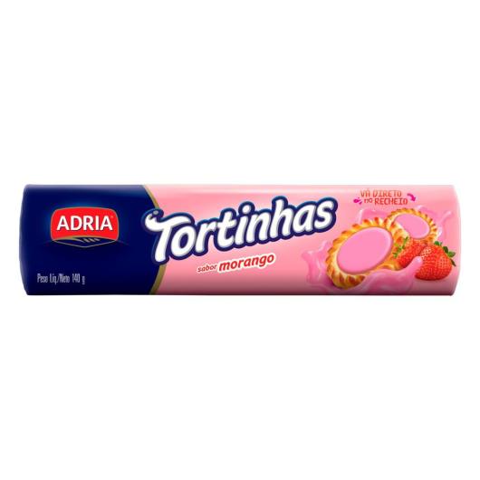 Biscoito tortinha Adria morango 140g - Imagem em destaque