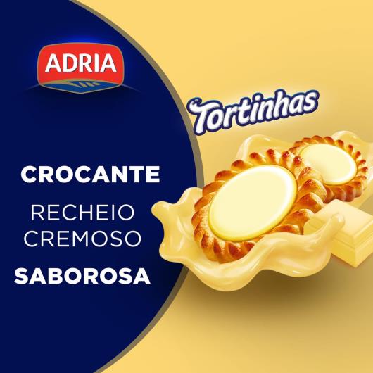 Biscoito Adria Tortinha Chocolate Branco 140g - Imagem em destaque