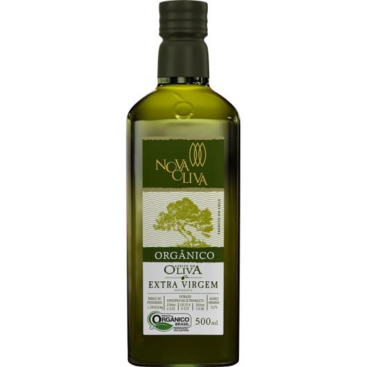 Azeite orgânico Nova Oliva oliva extra virgem 500ml - Imagem em destaque