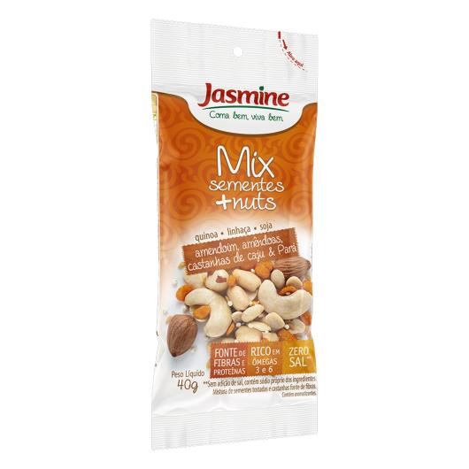 Mix de Sementes e Nuts Jasmine Pacote 40g - Imagem em destaque