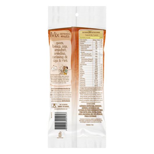 Mix de Sementes e Nuts Jasmine Pacote 40g - Imagem em destaque