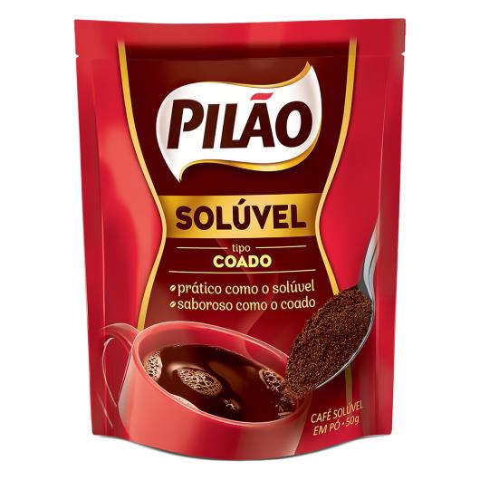 Café Solúvel Coado Pilão Sachê 50g - Imagem em destaque