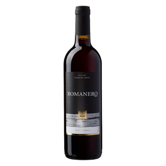 Vinho espanhol Romanero Tempranillo tinto meio seco 750ml - Imagem em destaque