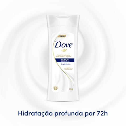 Loção Desodorante Hidratante Corporal Dove Nutrição Essencial 400ml - Imagem em destaque