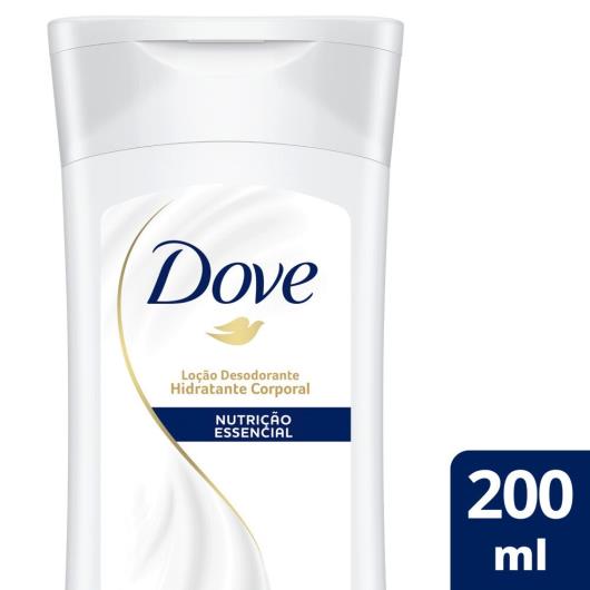 Loção Desodorante Hidratante Corporal DOVE Nutrição Essencial 200 ml - Imagem em destaque