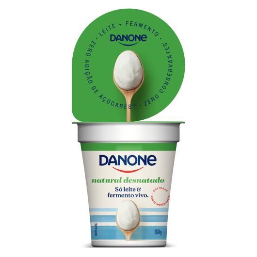 Iogurte Natural Desnatado Danone 160g - Imagem em destaque