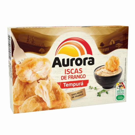 Iscas de Frango Tempurá Aurora 300g - Imagem em destaque