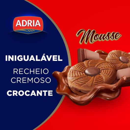 Biscoito Adria mousse chocolate ao leite 130g - Imagem em destaque