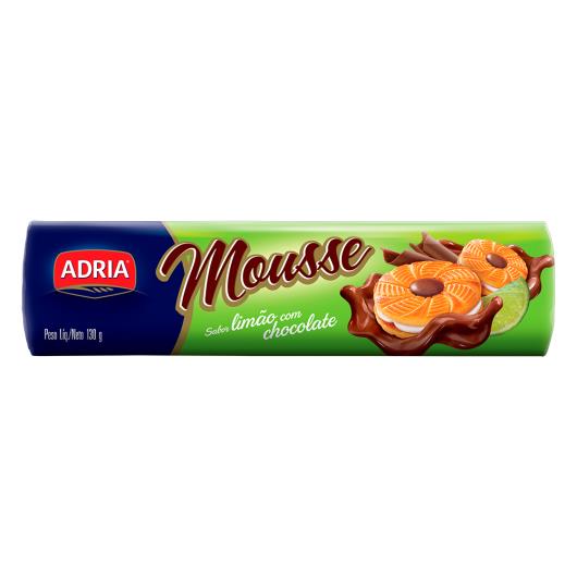 Biscoito Adria mousse limão com chocolate 130g - Imagem em destaque