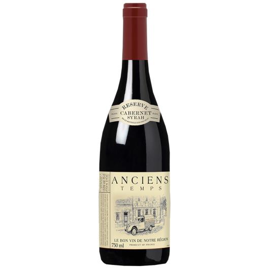 Vinho francês Anciens Temps cabernet syrah 750ml - Imagem em destaque