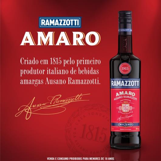 Aperitivo Ramazzotti Amaro 700ml - Imagem em destaque